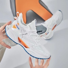 Soft Sole Easy Wear Jinjiang Mesh Breathable Casual Shoes for Men 2024 New Style Fashionable Versatile Summer Men's Sports Shoes