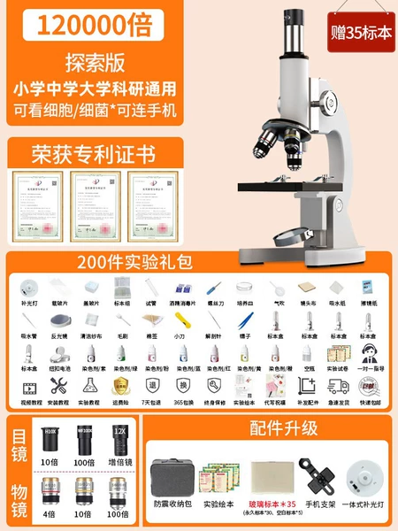 [120000 times exploration version] Bacteria can be seen *35 specimens*After-sales service