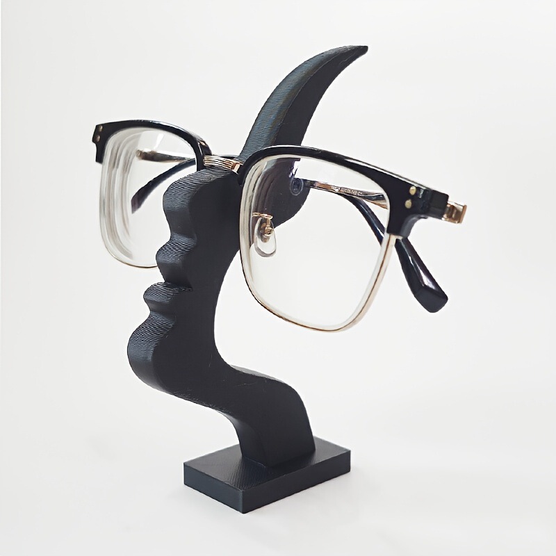跨境热销 Eyeglass Stand 创意人脸眼镜置放支架猫眼镜架趣味摆件|undefined