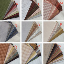 xa1优质水洗先染布小布组手工DIY拼布贴布娃衣布料调色盘全棉布