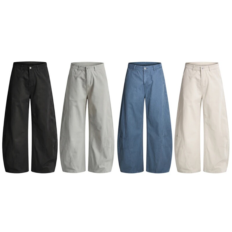 2026 American-style trendy curved-leg casual pants, unisex, straight-leg, loose-fitting, workwear style, early autumn, niche design, wide-leg, floor-length pants 2026 American-style trendy curved-leg casual pants, unisex, straight-leg, loose-fitting, workwear style, early autumn, niche design, wide-leg, floor-length pants