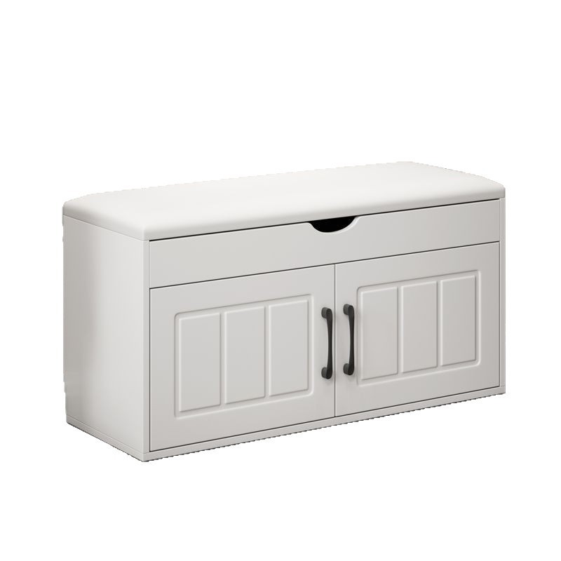 Fábrica directa taburete de zapatos puerta doméstica se puede sentar en el taburete de zapatos integrado en el hogar de zapatos modernos tipo bolsa flexible para usar zapatos image 5