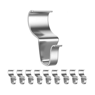 Cross-Border Exclusive Supply of Vinyl Board Wall Hooks, Wall Panel Hooks, Concealed Wall Hooks, S-Shaped No-Drill Hooks for Storage