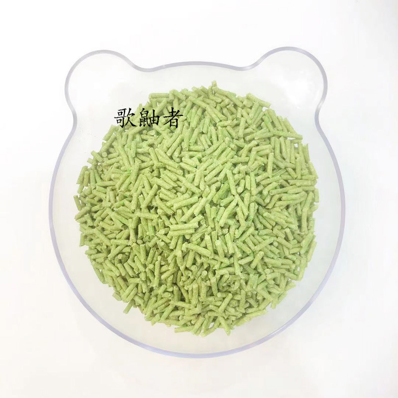 Tofu cat litter 6L cat pet supplies cat litter deodorant clumping toilet plant green tea cat litter postage