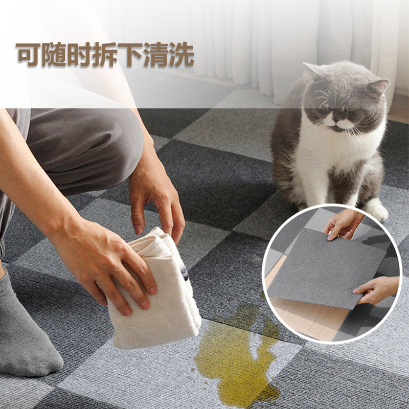 흡착식 세탁 가능 재사용 고양이 매트, 내마모성, 긁힘 방지, 흘러내림 방지, 수출용 고양이 매트, 애완동물 둥지