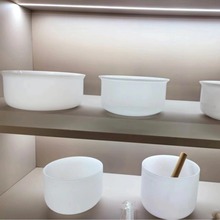 石英电弧水晶坩埚愈和冥想碗西藏音乐碗7寸9寸多规格可定制高纯