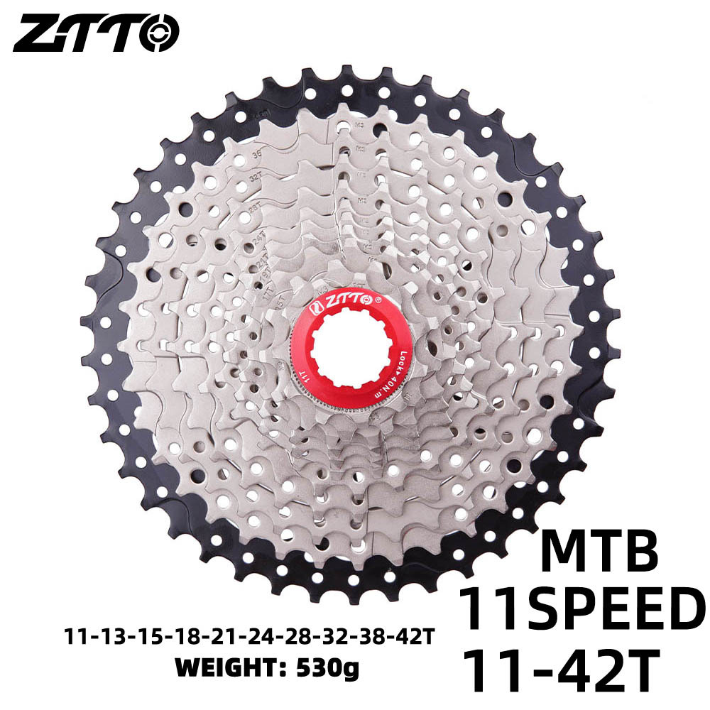Volante de bicicleta de montaña ZTTO 8910 11 12 velocidades 36 40 42 46 50 52T engranaje de cambio de tarjeta