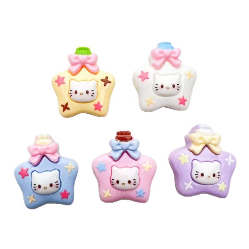 Cartoon food play, handle handmade, hairgrip, footwear buckle, cream hair rope, accessory, DIY 5