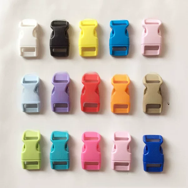 Hualian Colorful 15mm Plastic Snap Buckle Pom Snap Buckle Safety Buckle Luggage Snap Buckle Fastener Buckle Clip