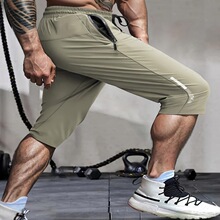 D 35179 Men's Summer Elastic Waist Pants �ļ����п�