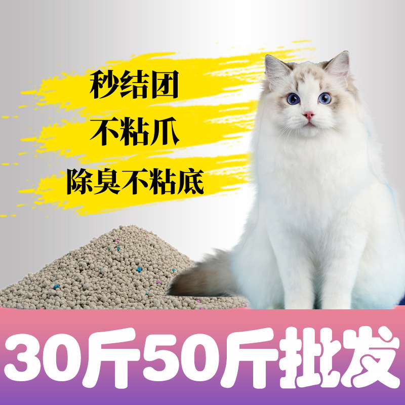 猫砂膨润土除臭斤特价斤多规格猫砂猫咪用品斤一袋|undefined