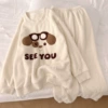 Keep warm velvet long-sleeve, trousers