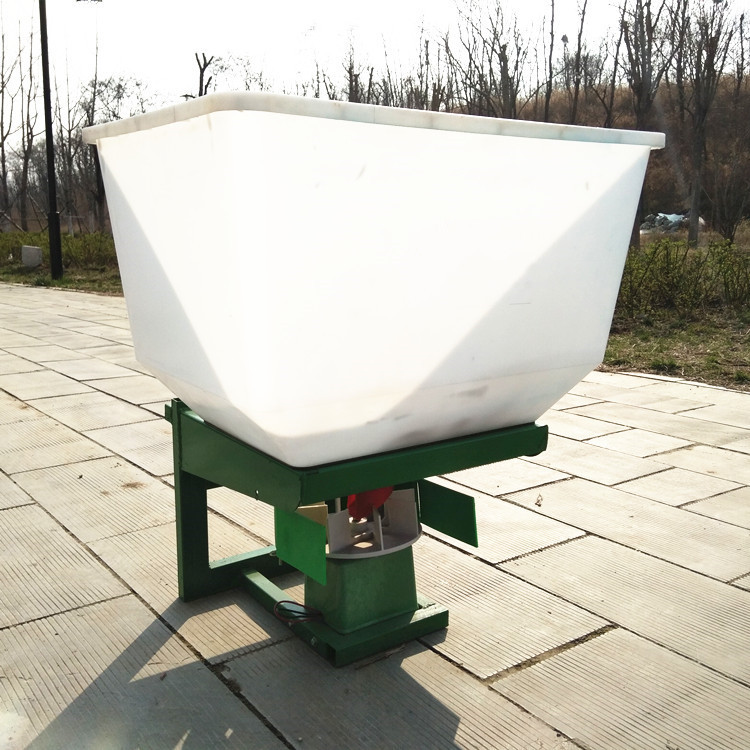 农用拖拉悬挂式撒肥机 三轮车后挂电动施肥机  12V多功能抛洒机