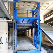 厂家供应导轨式升降机电动液压升降平台 车间仓库厂房小型货梯