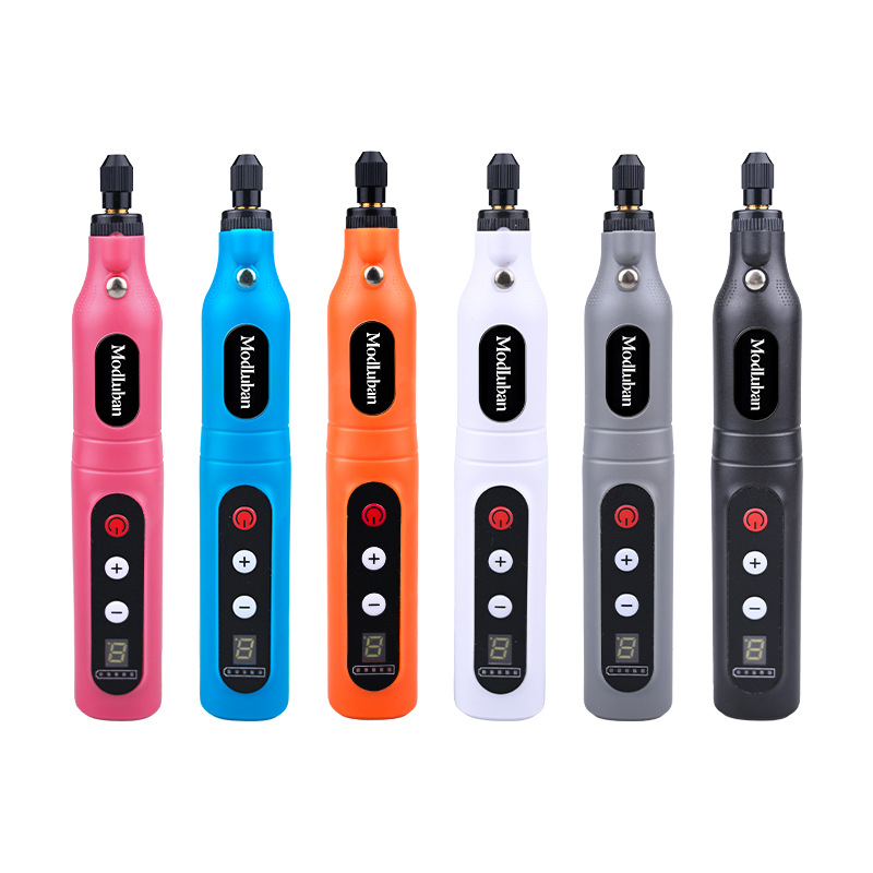 3.7v máquina de tallado pequeña amolador de mano pulido artefacto jade tallado mini taladro eléctrico lápiz de molienda eléctrica