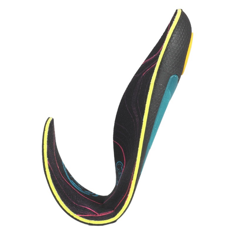 Plantilla de corrección de luz de arco deportivo transfronterizo para hombres y mujeres, desodorante transpirable absorbente de sudor, plantilla suave de alta elasticidad que absorbe los golpes, otoño