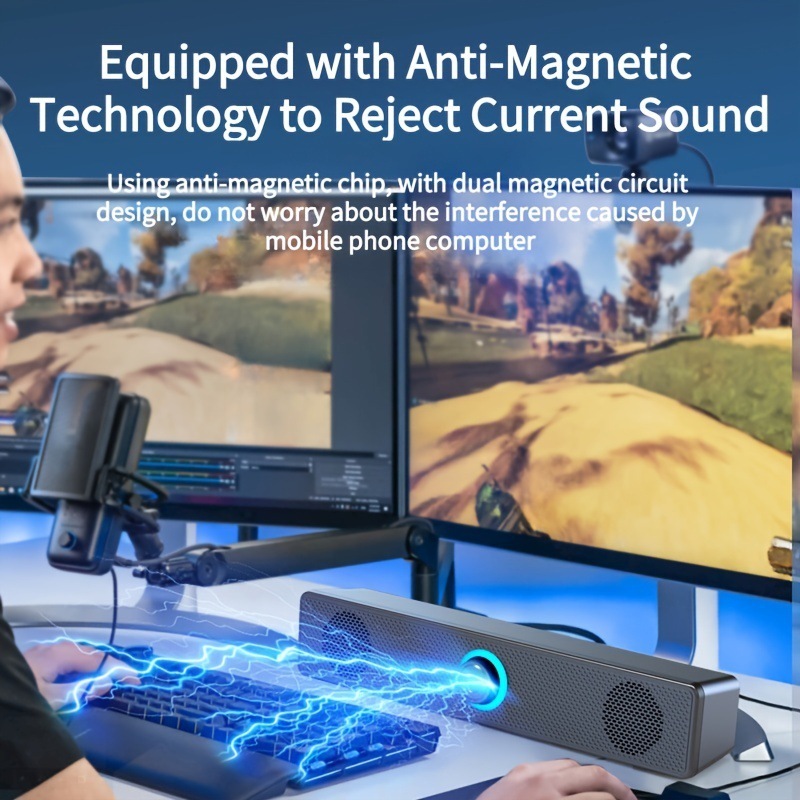 コンピュータスピーカーのデスクトップノートの外付けミニスピーカーのサブウーファbluetooth USB有線マルチメディアの影響|undefined