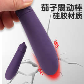 茄子仿真震动棒G点刺激AV硅胶按摩棒女性玩具入体自慰器成人情趣