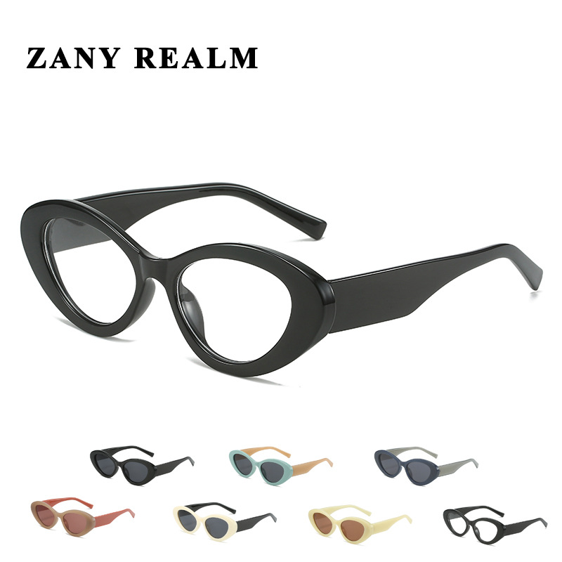 Nuevo estilo de Chanel retro gato ojo jalea gafas de sol personalidad cara redonda Pequeño Libro Rojo transfronterizo gafas de sol UV400 fabricante