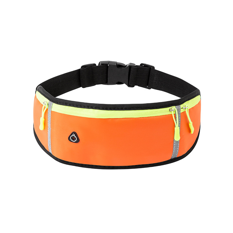 Kettle style waist bag-orange-single layer
