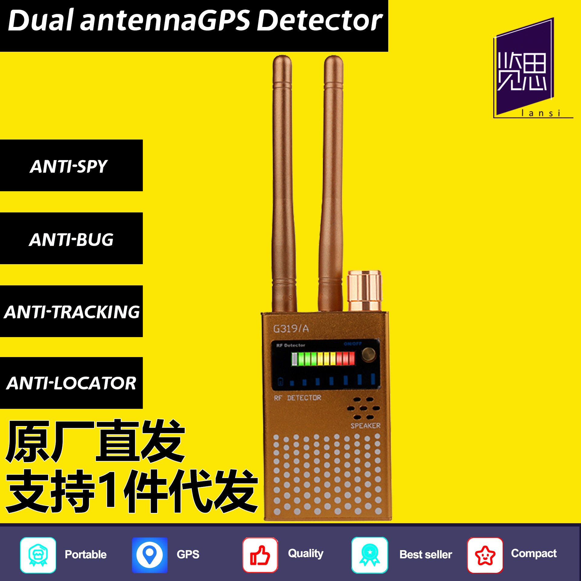 Anti Spy Detector, Bug Detector, Hidden Camera Detectors