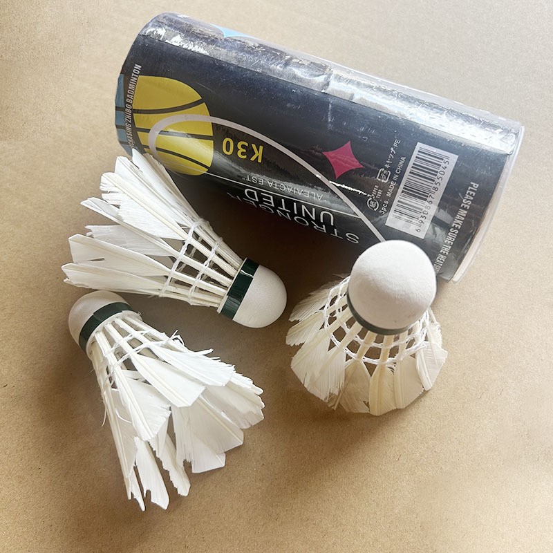 Badminton Shuttlecock Pack of 3/6/12 with Foam Fiber Head for Home Entertainment and Training, Popular Online Wholesale Item, Durable