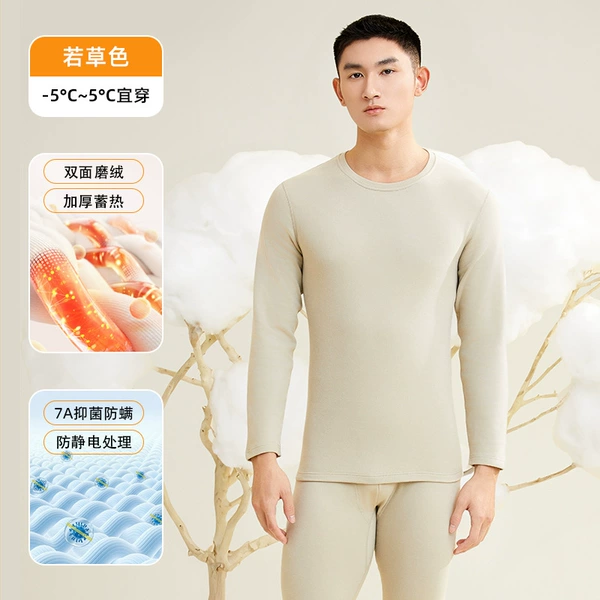 Men's round neck suit-Wakakusa-1001