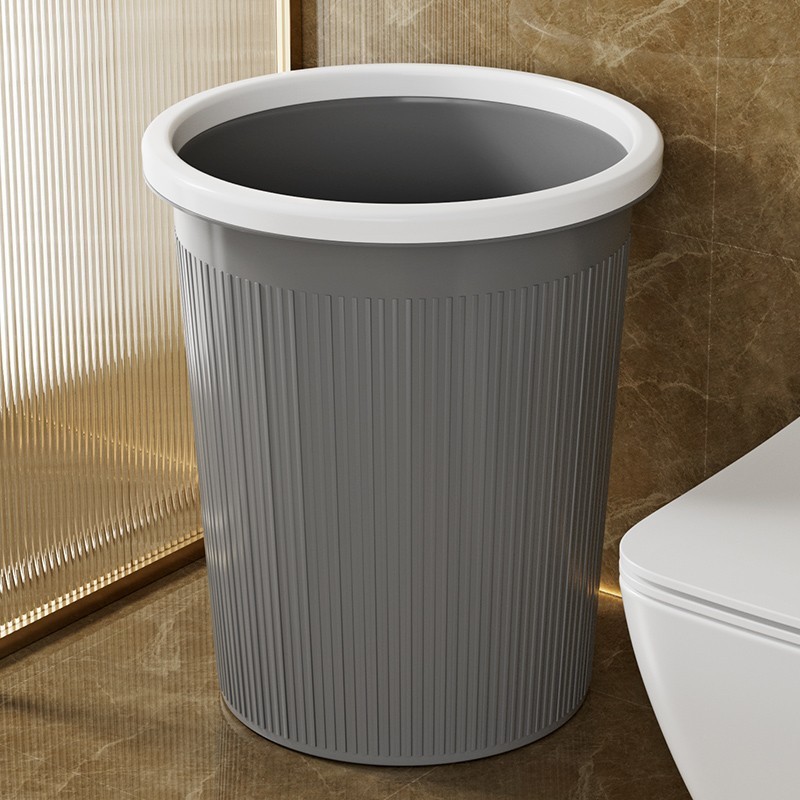 New Practical Trash Can for Home Kitchen, Living Room, Office, Toilet, Bathroom, Indoor Special Large Size and Large Capacity
