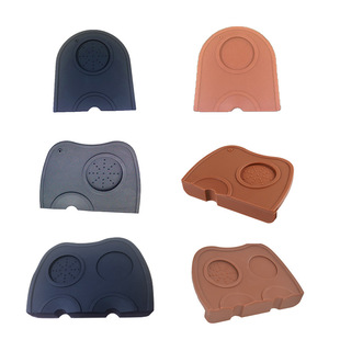 [Spot] Silicone coffee powder pad powder hammer pad non-slip corner pad a variety of colors and styles optional