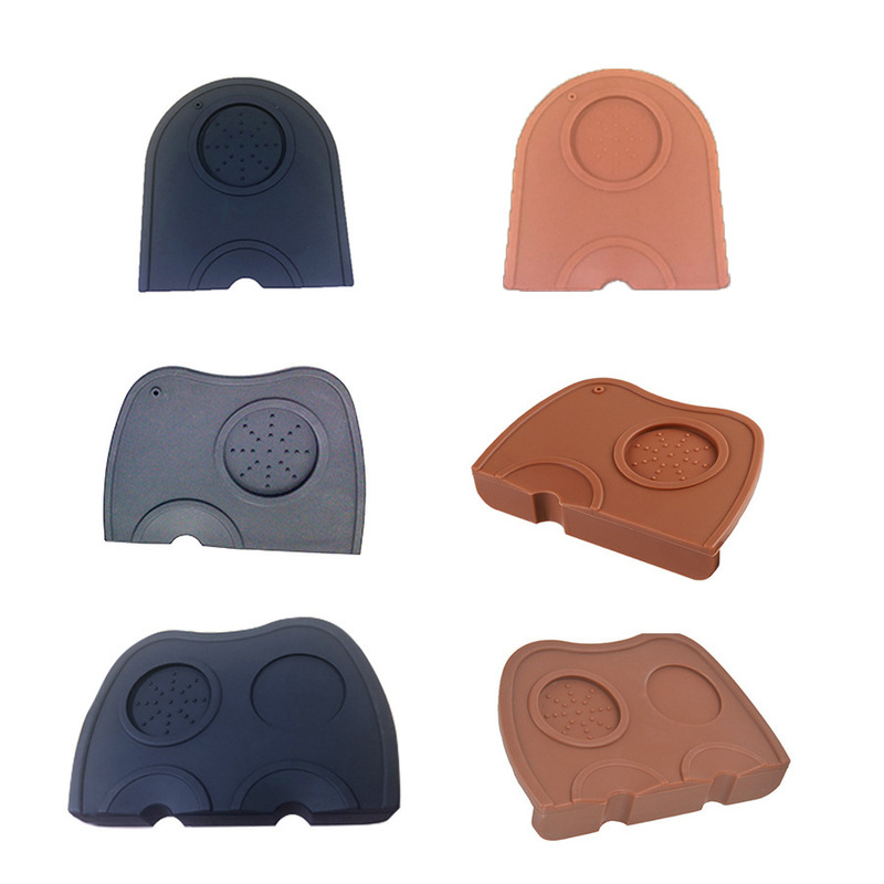 [Spot] Silicone coffee powder pad powder hammer pad non-slip corner pad a variety of colors and styles optional