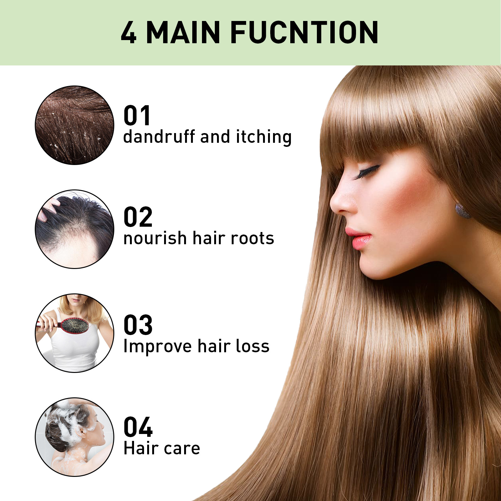 EELHOE Rosmarin Haarcreme repariert trockenes und krauses Haar, pflegt, glättet, beugt Haarausfall vor, stärkt das Haar, pflegt und nährt Haarcreme_voghion.com