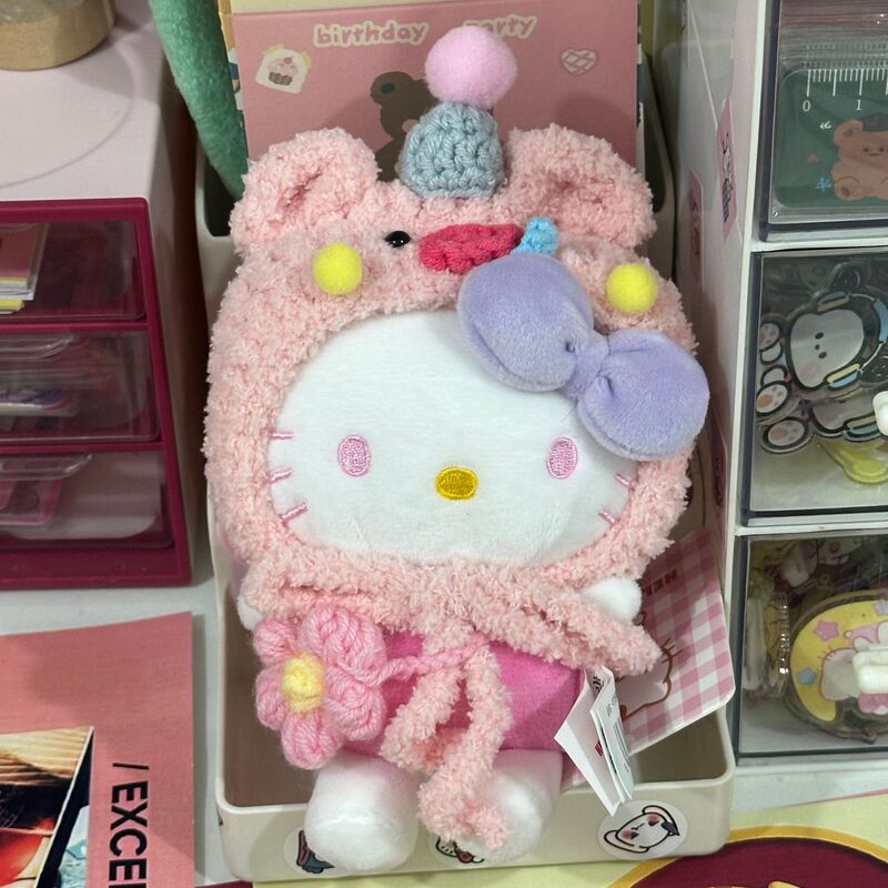 ハローキティバッグペンダントリトルシェフシリーズハローキティ人形ペンダントかわいい漫画人形キーホルダー|undefined