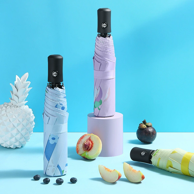 Полностью автоматический зонт женский солнцезащитный Зонт двойного назначения складной солнцезащитный Зонт студенческий солнцезащитный Зонт с защитой от УФ-излучения