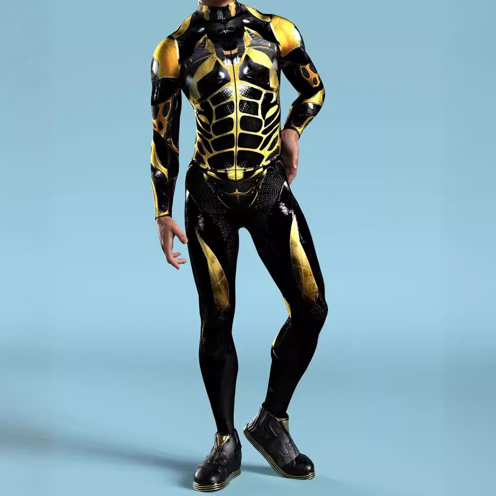 Skeleton, overall, 2023 collection, new collection, halloween, cosplay, tight, 3D 2