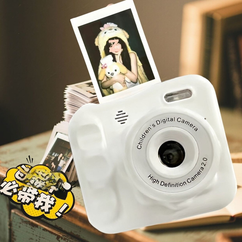 Dual-lens instant camera high-definition CCD digital camera, non-instantaneous student camera, children's campus photography camera manufacturer Dual-lens instant camera high-definition CCD digital camera, non-instantaneous student camera, children's campus photography camera manufacturer