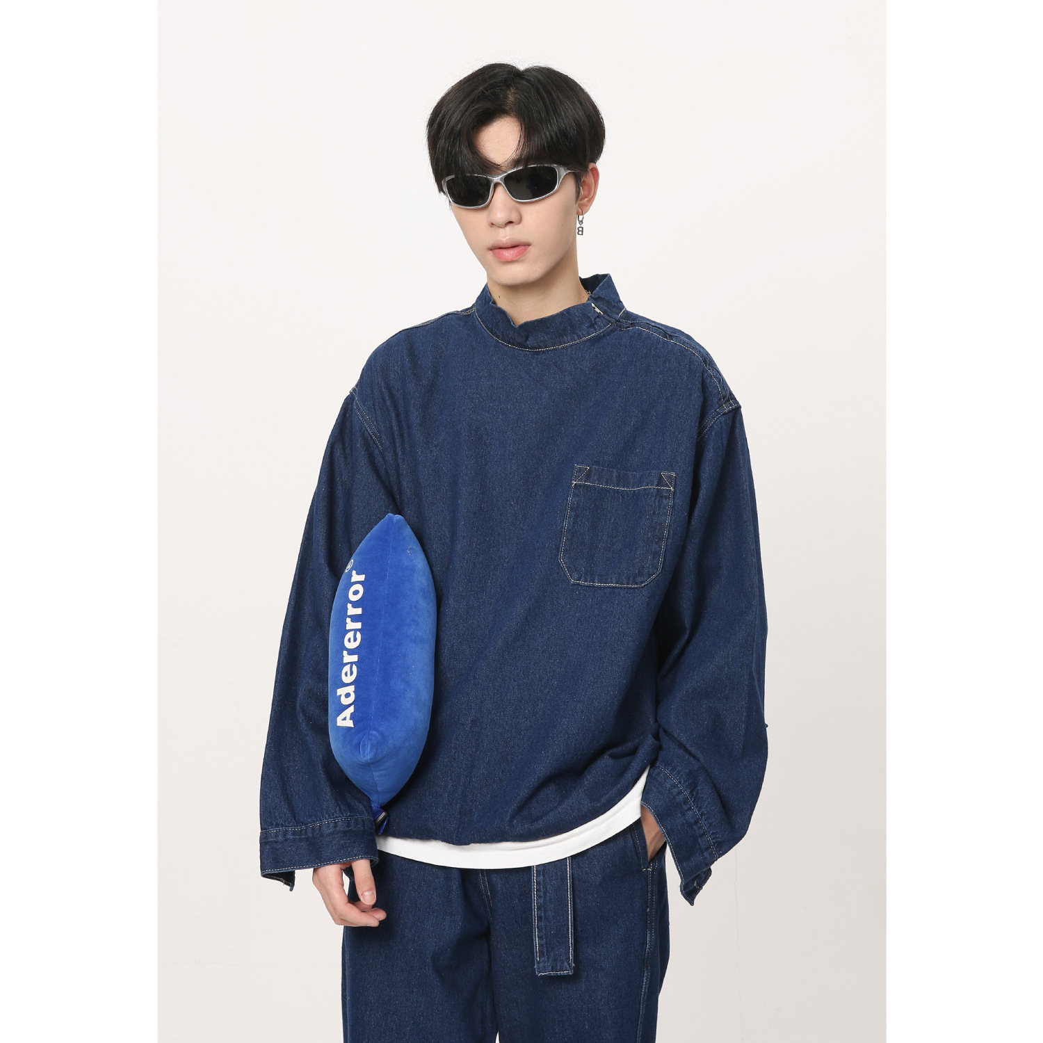 Mtlclothes ropa de Hombre | 2022 otoño nuevo estilo coreano ins moda Marca Diseño casual Denim traje hombres