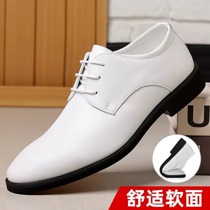 Настоящие мягкие кожаные мужские туфли весной и осенью новые деловые кожаные туфли