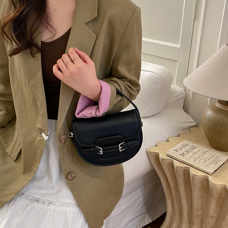Textura retro silla de montar bolso de mujer 2026 nuevo nicho de diseño bolso de hombro de moda diaria viaje de moda bolso de mochila