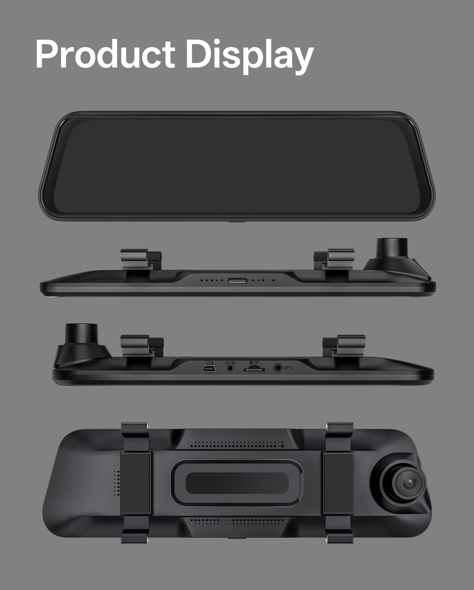 2026 New Model Dash Cam with Dual Front and Rear Recording, High-Definition 1080P Parking Monitoring Dash Cam, Direct from the Source Factory