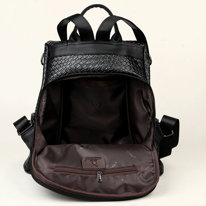 Woven metal universal backpack, anti-theft, high-end