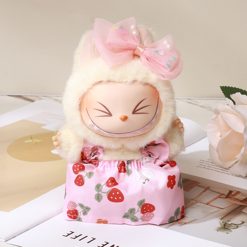 ラブブベビー服ドレス新製品はラブブ人形周辺機器を着用できますかわいい着替えぬいぐるみ服卸売|undefined