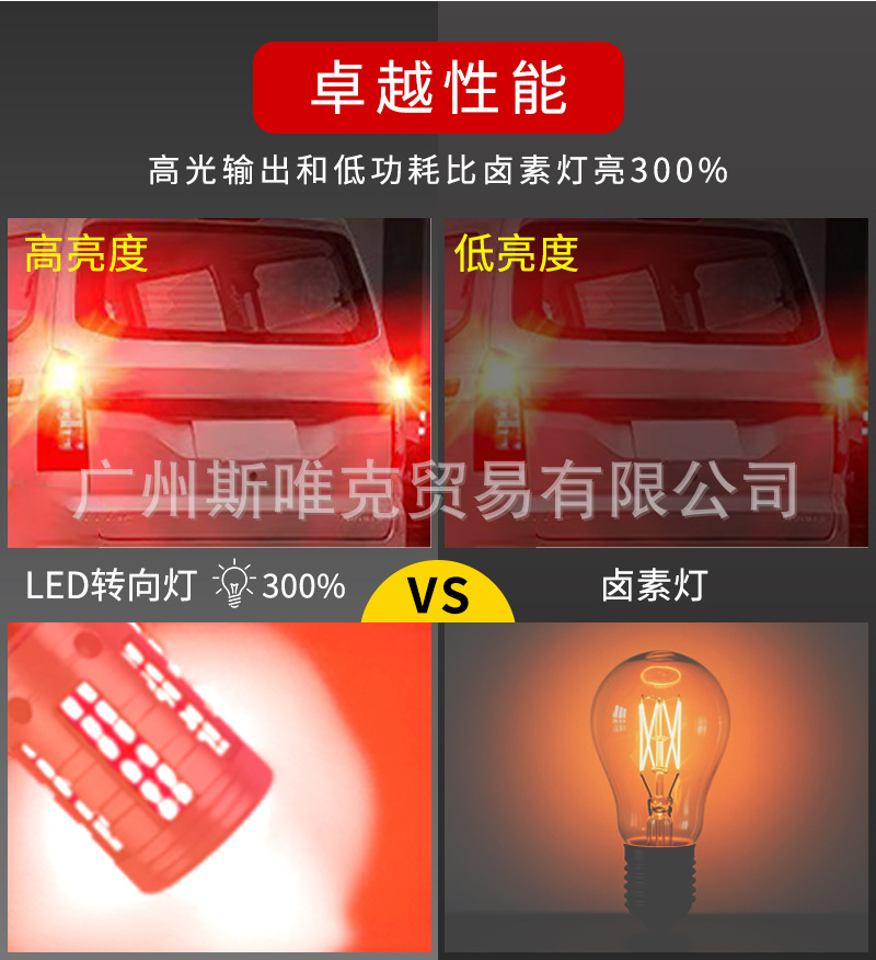 New Decoding Car Led Turn Signal Brake Light T20 1156 1157 2016 84Smd Reversing Light