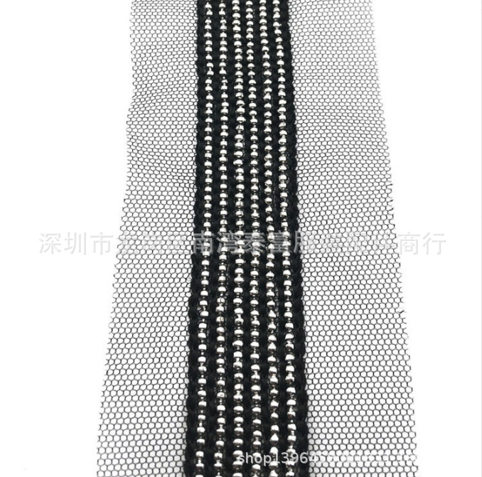 网纱链条爪钻花边 服装服饰爪链手工diy衣服鞋帽裤边蕾丝装饰辅料