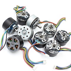 マルチモデル外回転子ブラシレスモータPWM速度調整D軸DIY航空モデルヘリコプターdc 12v 24vは駆動25を持っています。