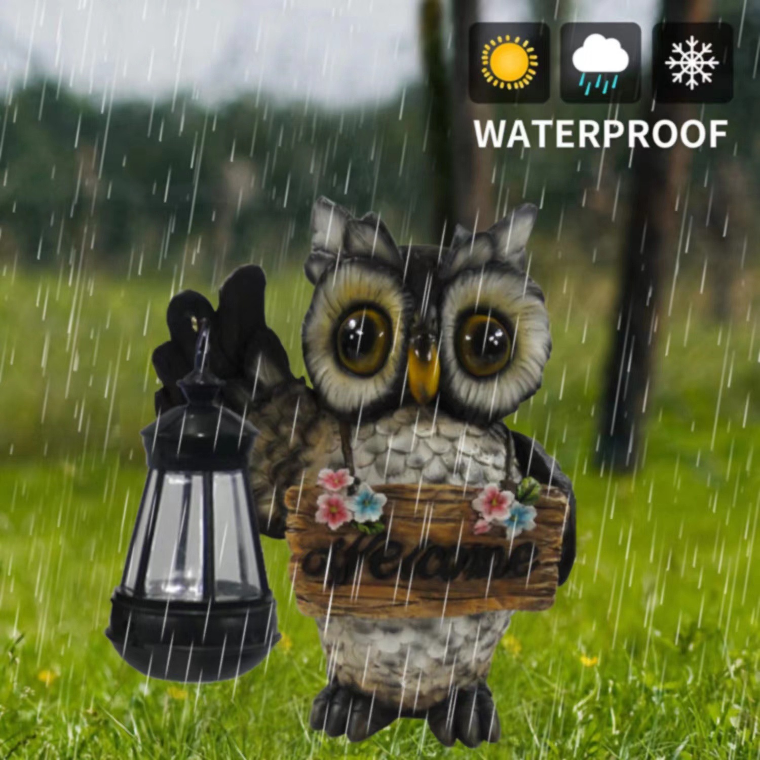 Owl Lantern Close-up