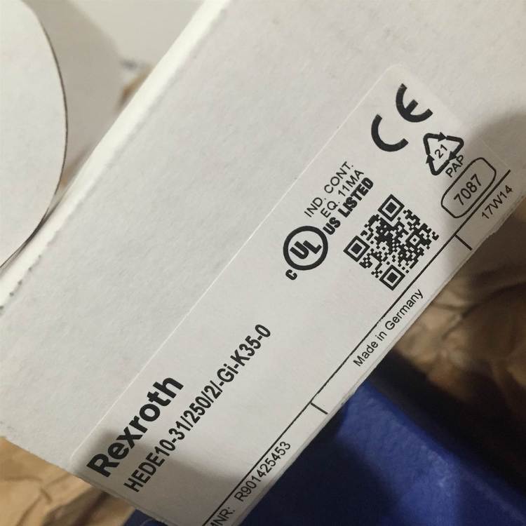 力士乐压力传感器R901425453   HEDE10-31/250/2/-Gi-K35-0价格好