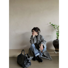 ASM ANNA魔鬼大衣/冬季双面呢外套女高级感羊毛&羊绒大衣毛呢外套