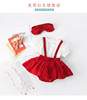 Children's autumn dress girl's, skirt for princess, bodysuit, Korean style, lifting effect