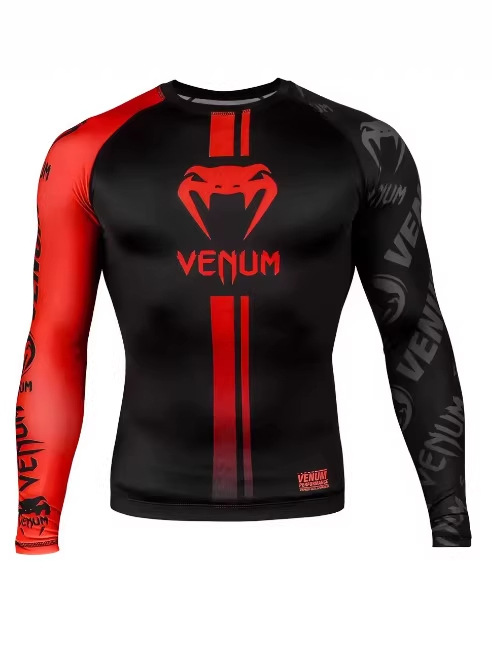 2026 Cross-Border Ufc Men's 3D Jiu-Jitsu Bjj Protective Clothing Gym Quick-Drying Round-Neck Sweatshirt Fitness Top