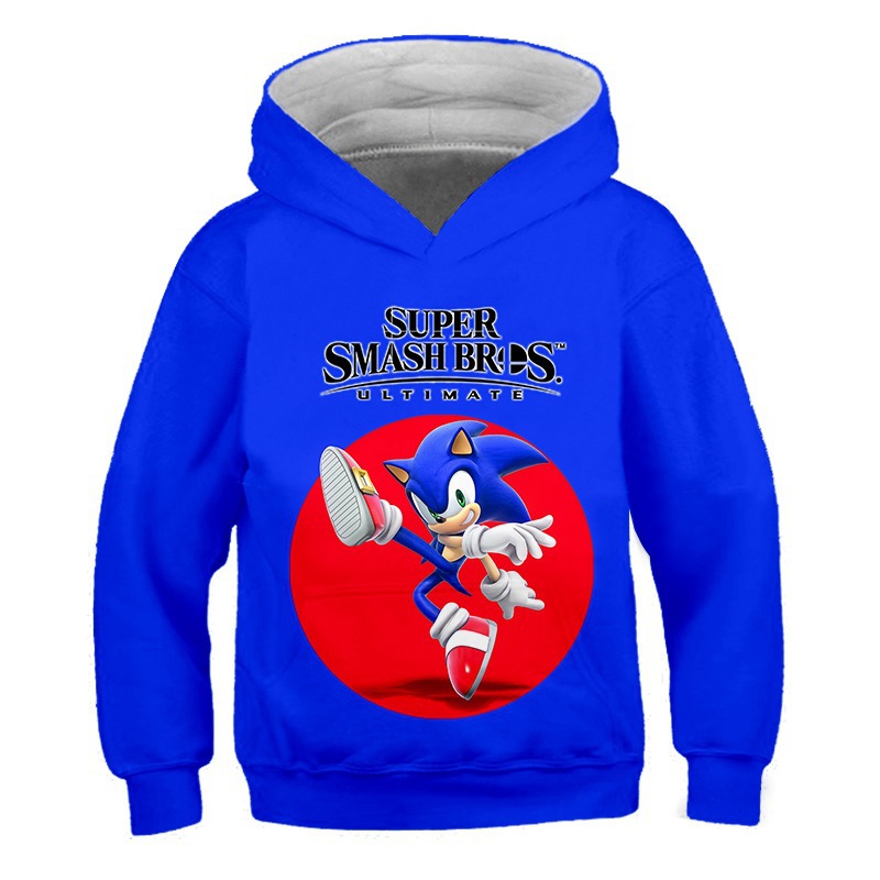 Cross-border new Nintendo chaos now head hooded cartoon game children's clothing vests manufacturers sell men's health